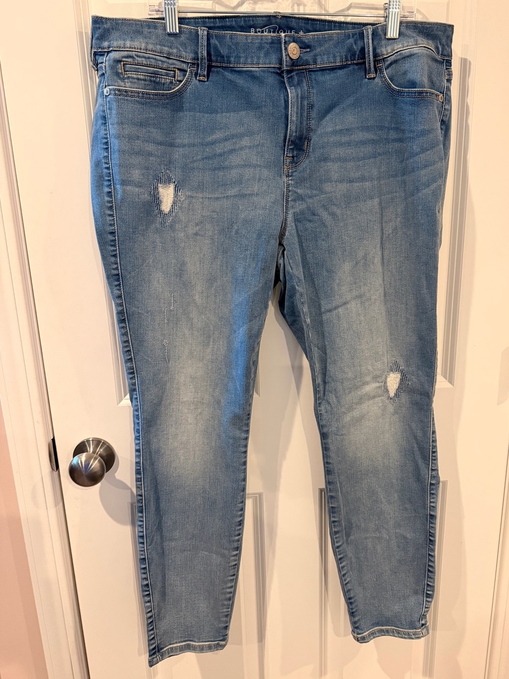 Boutique Skinny Blue Jeans Size 18